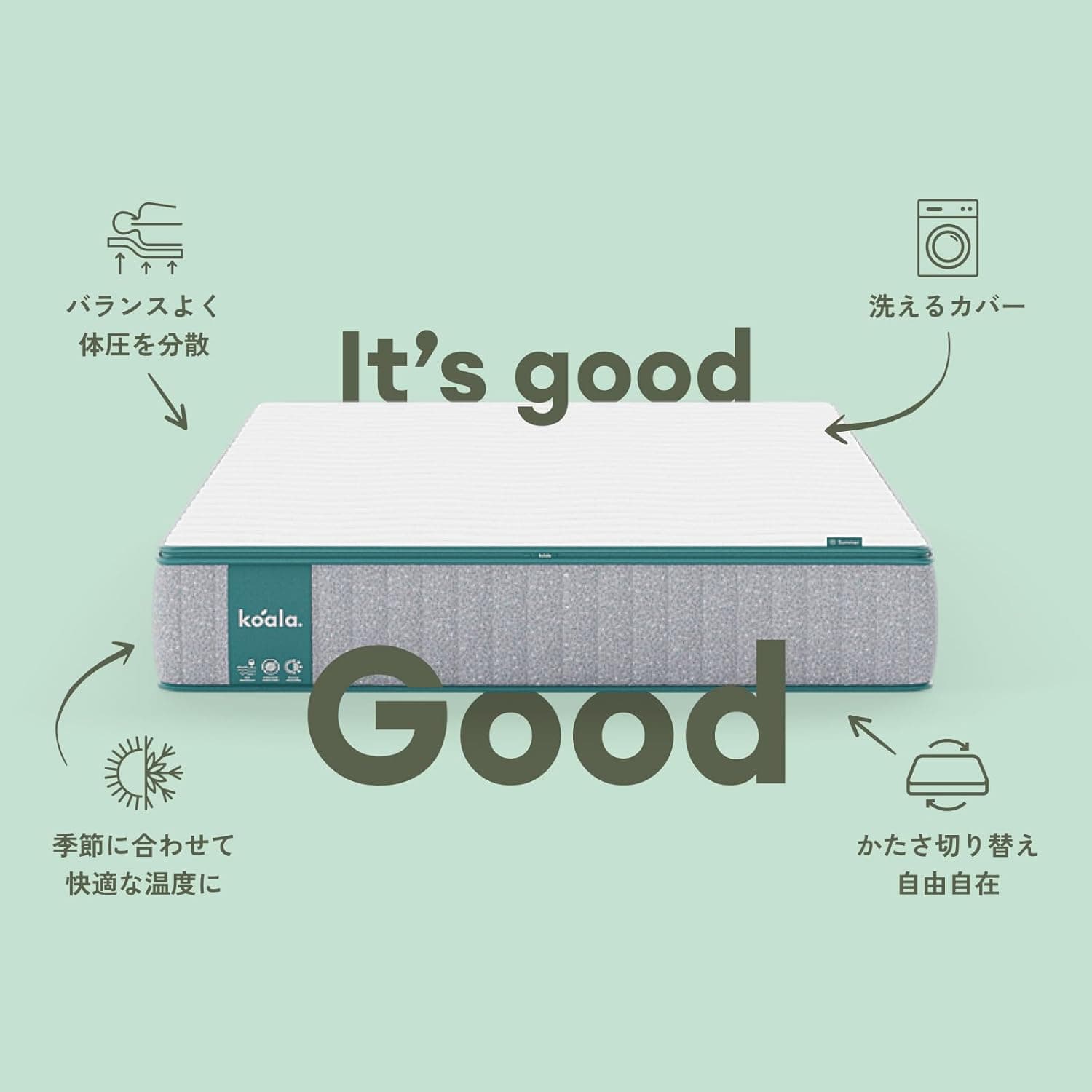 マットレス(体圧分散・寝返りサポート)